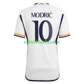 Camisolas de futebol Real Madrid Luka Modrić 10 Equipamento Principal 2023/24 Manga Curta